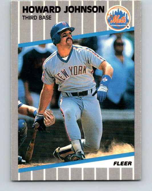 1989 Fleer #39 Howard Johnson Mint New York Mets  Image 1
