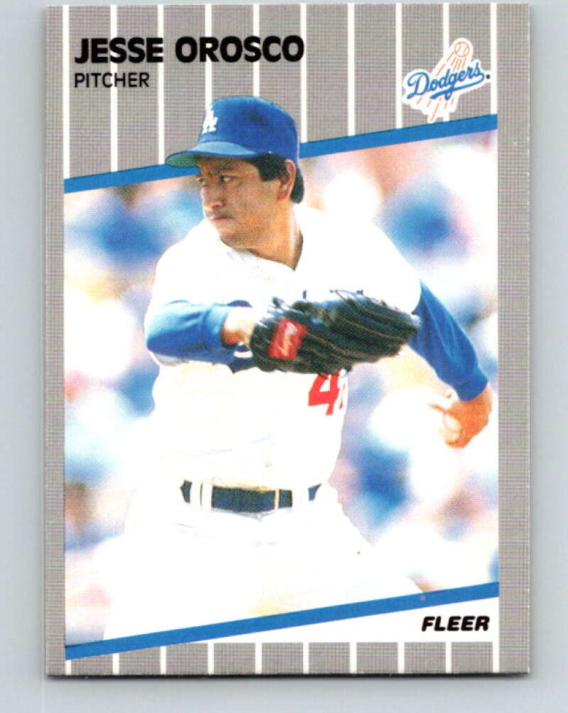 1989 Fleer #68 Jesse Orosco Mint Los Angeles Dodgers Image 1