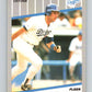1989 Fleer #71 Mike Scioscia Mint Los Angeles Dodgers  Image 1