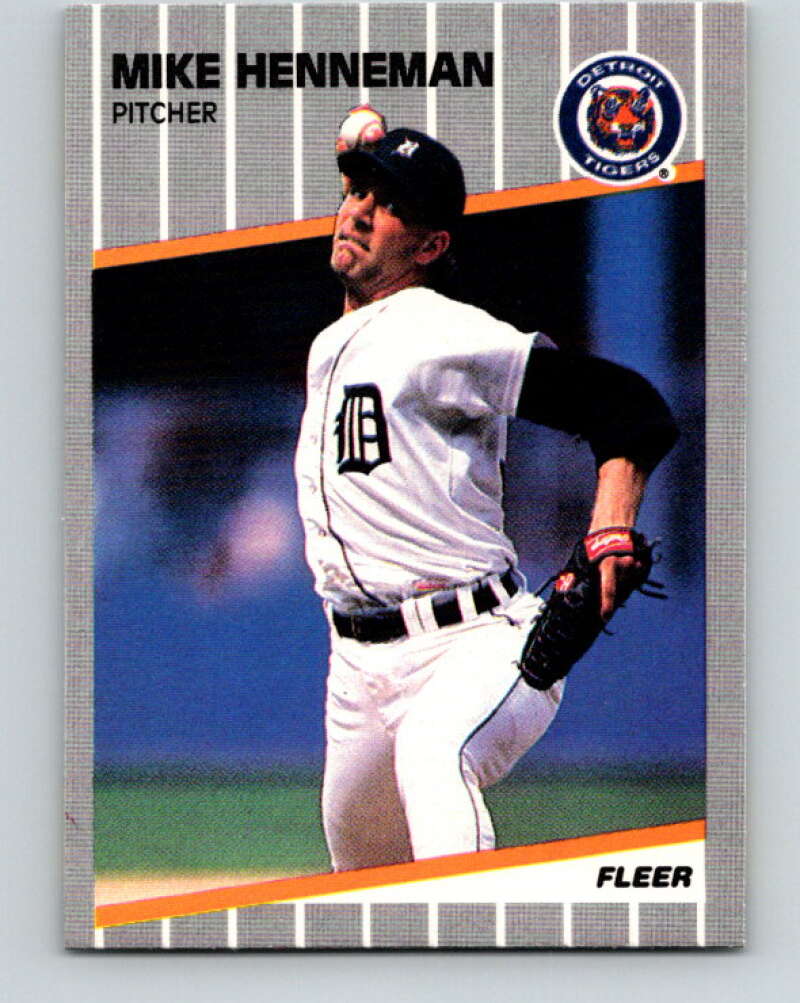 1989 Fleer #134 Mike Henneman Mint Image 1