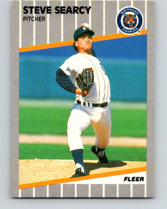 1989 Fleer #145 Steve Searcy Mint Detroit Tigers  Image 1