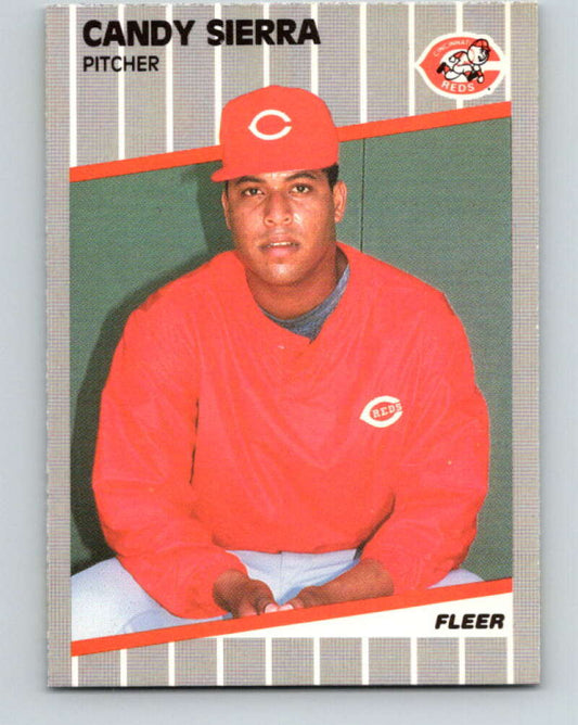1989 Fleer #171 Candy Sierra Mint Cincinnati Reds