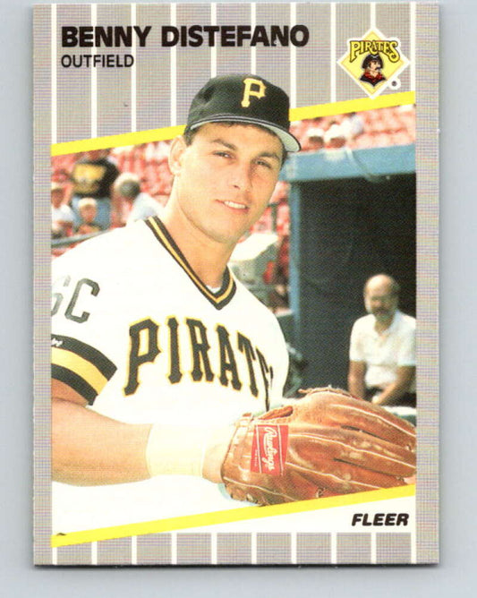 1989 Fleer #205 Benny Distefano Mint Pittsburgh Pirates