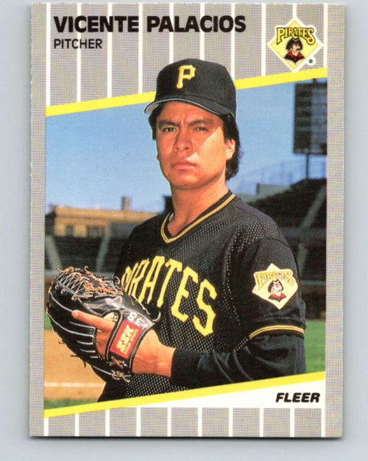 1989 Fleer #216 Vicente Palacios Mint Pittsburgh Pirates