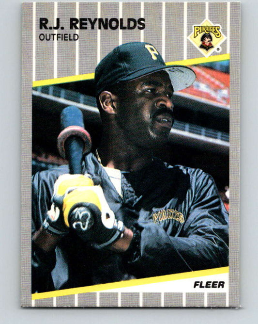 1989 Fleer #219 R.J. Reynolds Mint Pittsburgh Pirates