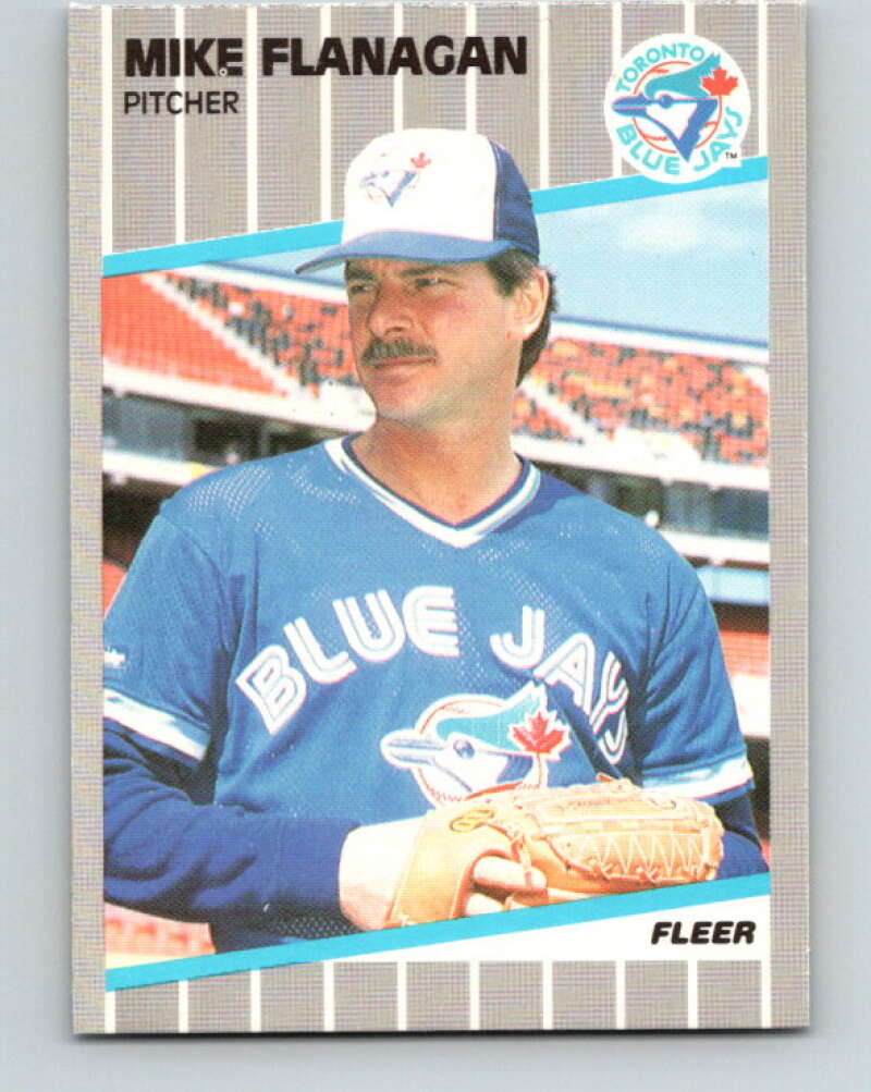 1989 Fleer #233 Mike Flanagan Mint Toronto Blue Jays