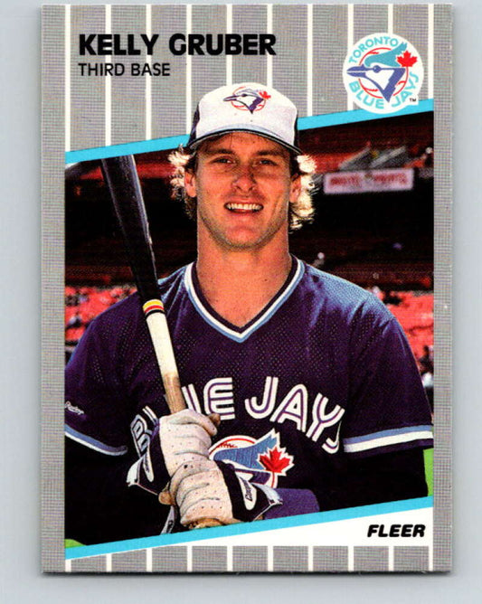1989 Fleer #234 Kelly Gruber Mint Toronto Blue Jays