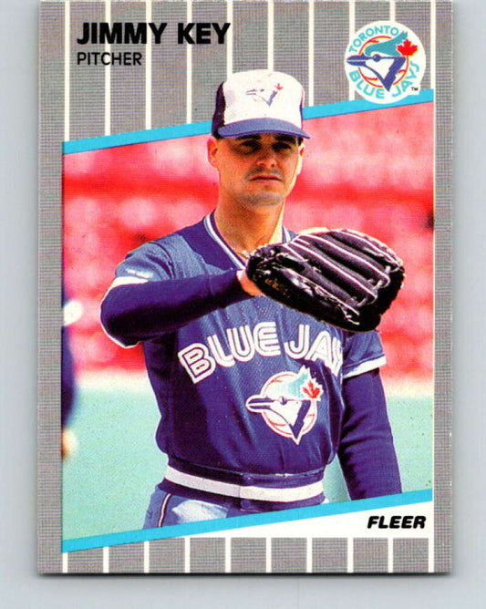 1989 Fleer #236 Jimmy Key Mint Toronto Blue Jays