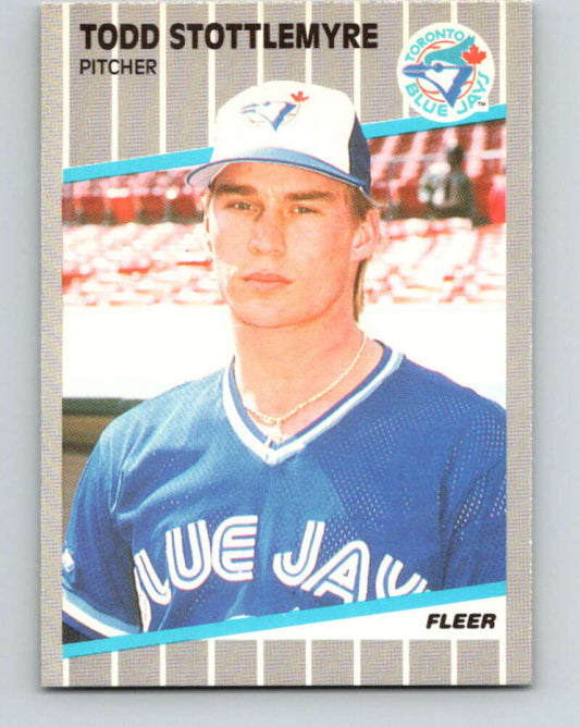 1989 Fleer #245 Todd Stottlemyre Mint Toronto Blue Jays