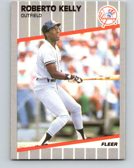 1989 Fleer #256 Roberto Kelly Mint New York Yankees