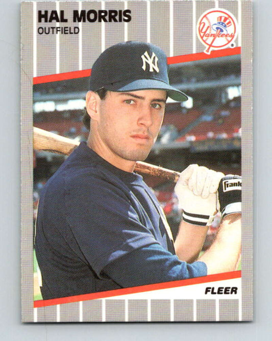 1989 Fleer #260 Hal Morris Mint RC Rookie New York Yankees