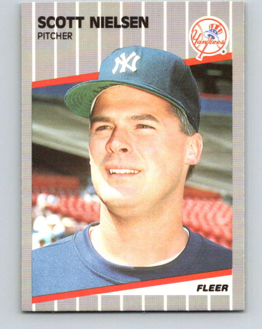 1989 Fleer #261 Scott Nielsen Mint New York Yankees