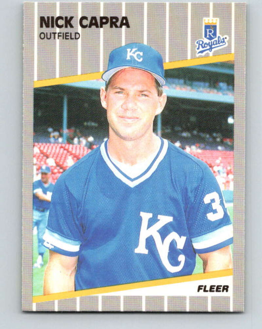 1989 Fleer #279 Nick Capra Mint Kansas City Royals