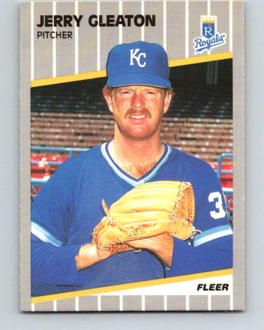 1989 Fleer #282 Jerry Don Gleaton Mint Kansas City Royals