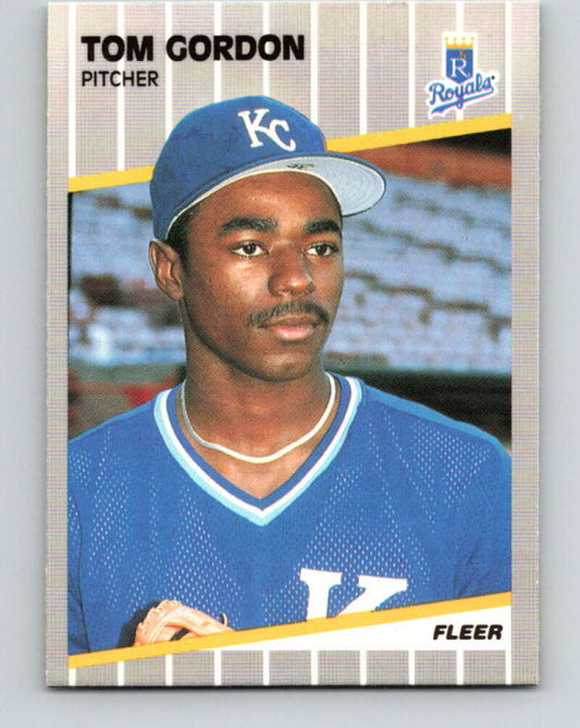 1989 Fleer #284 Tom Gordon Mint RC Rookie Kansas City Royals