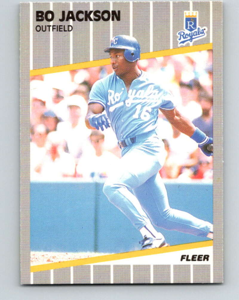 1989 Fleer #285 Bo Jackson Mint Kansas City Royals