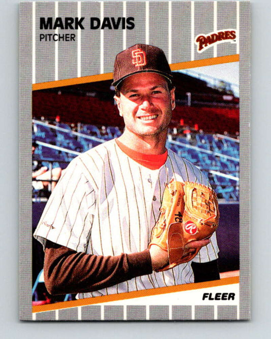 1989 Fleer #303 Mark Davis Mint San Diego Padres