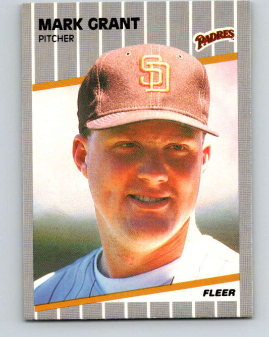 1989 Fleer #304 Mark Grant Mint San Diego Padres