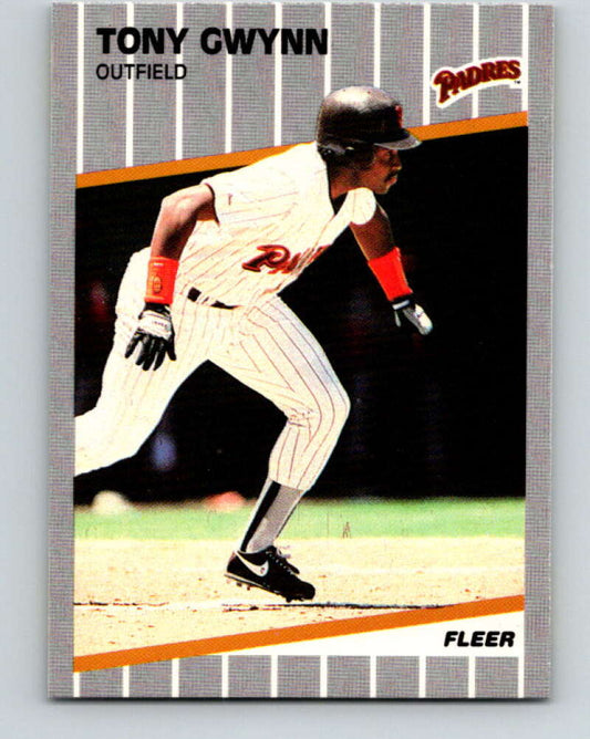 1989 Fleer #305 Tony Gwynn Mint San Diego Padres