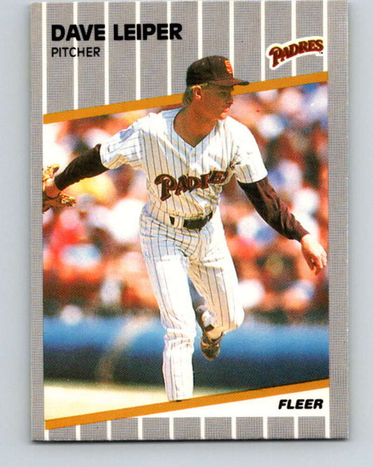 1989 Fleer #310 Dave Leiper Mint San Diego Padres
