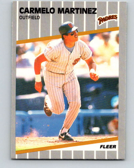 1989 Fleer #311 Carmelo Martinez Mint San Diego Padres