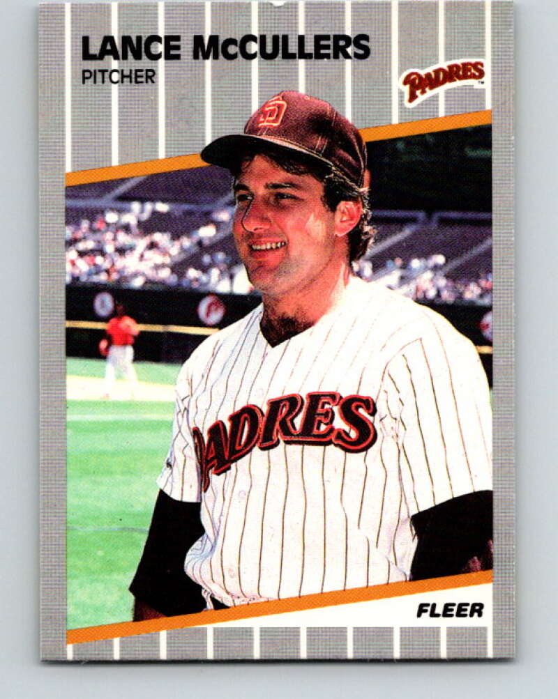 1989 Fleer #312 Lance McCullers Mint San Diego Padres