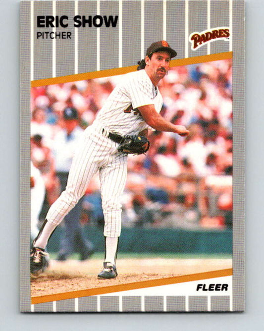 1989 Fleer #317 Eric Show Mint San Diego Padres