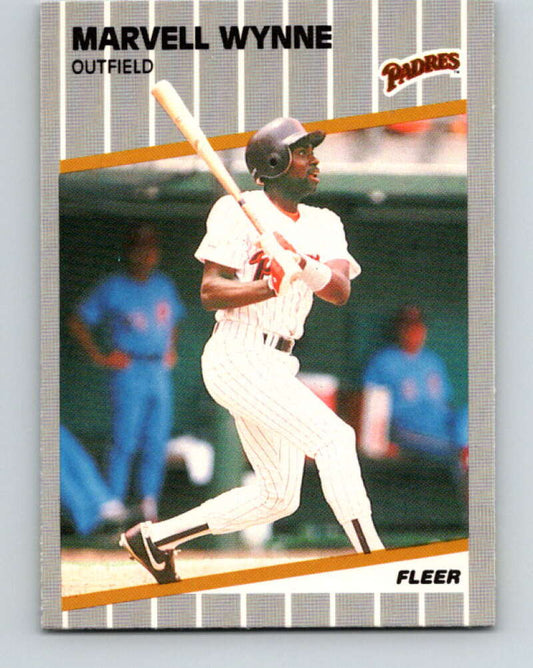 1989 Fleer #322 Marvell Wynne Mint San Diego Padres