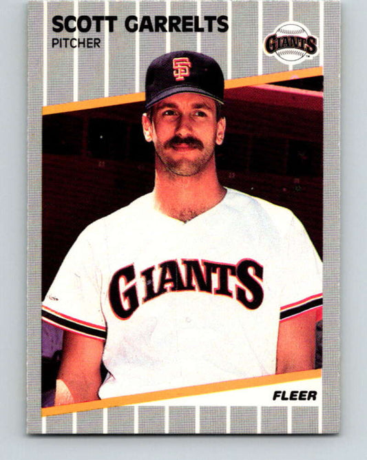 1989 Fleer #328 Scott Garrelts Mint San Francisco Giants