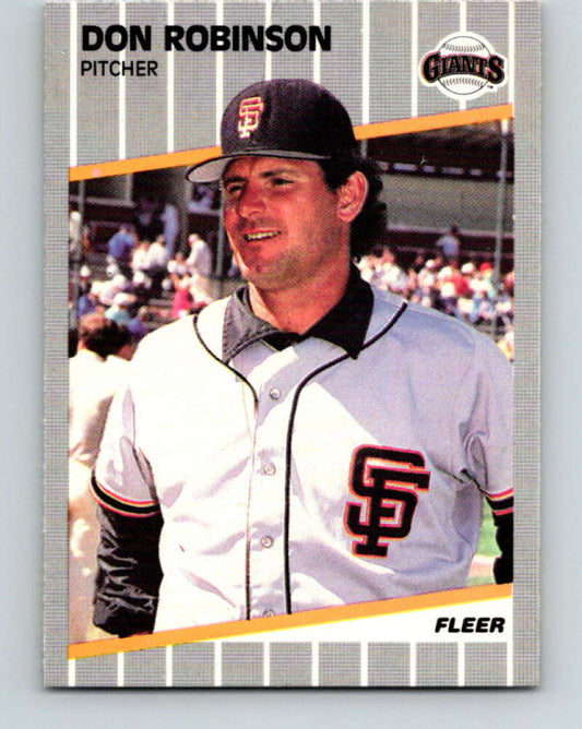 1989 Fleer #342 Don Robinson Mint San Francisco Giants