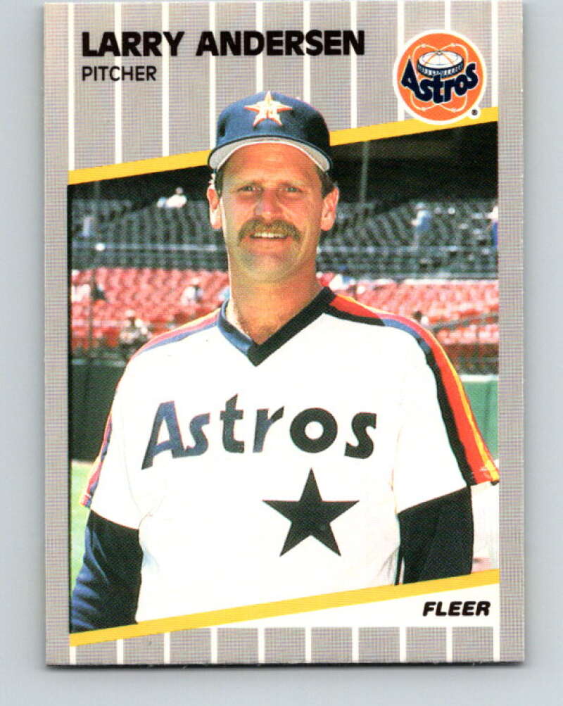 1989 Fleer #349 Larry Andersen Mint Houston Astros