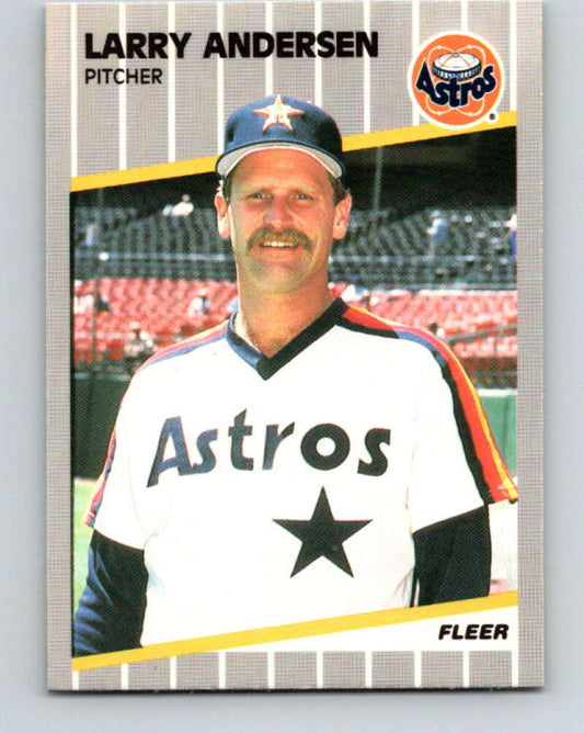 1989 Fleer #349 Larry Andersen Mint Houston Astros