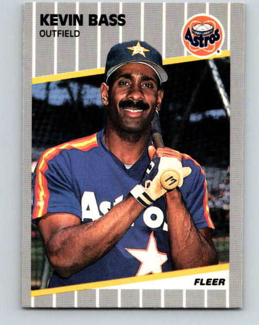 1989 Fleer #351 Kevin Bass Mint Houston Astros
