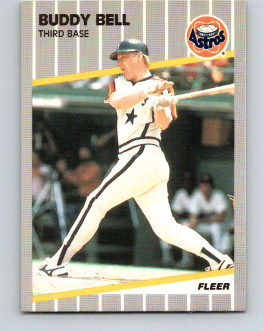 1989 Fleer #352 Buddy Bell Mint Houston Astros
