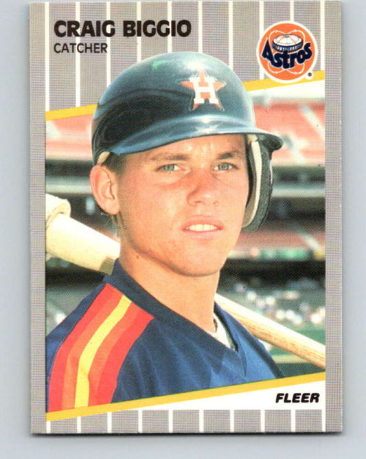 1989 Fleer #353 Craig Biggio Mint RC Rookie Houston Astros