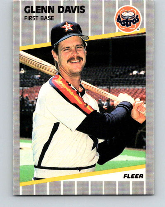 1989 Fleer #355 Glenn Davis Mint Houston Astros