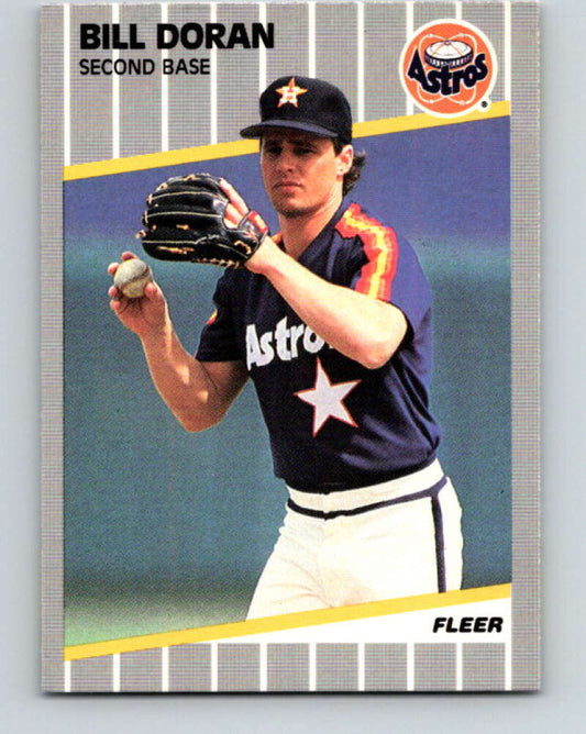 1989 Fleer #357 Bill Doran Mint Houston Astros