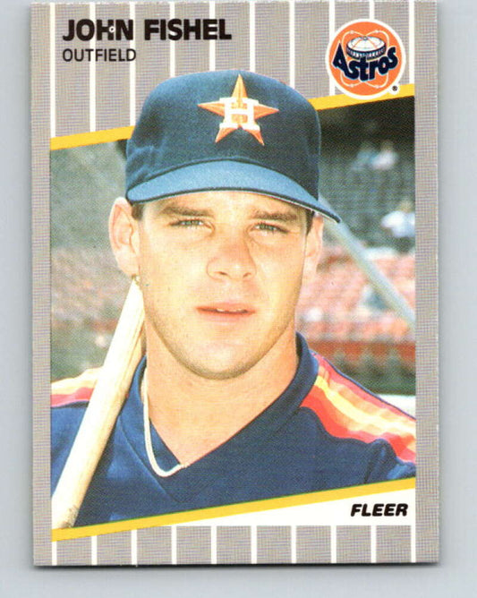 1989 Fleer #358 John Fishel Mint Houston Astros