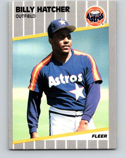 1989 Fleer #359 Billy Hatcher Mint Houston Astros