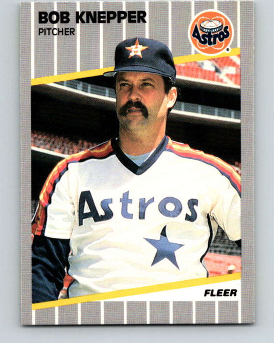 1989 Fleer #360 Bob Knepper Mint Houston Astros