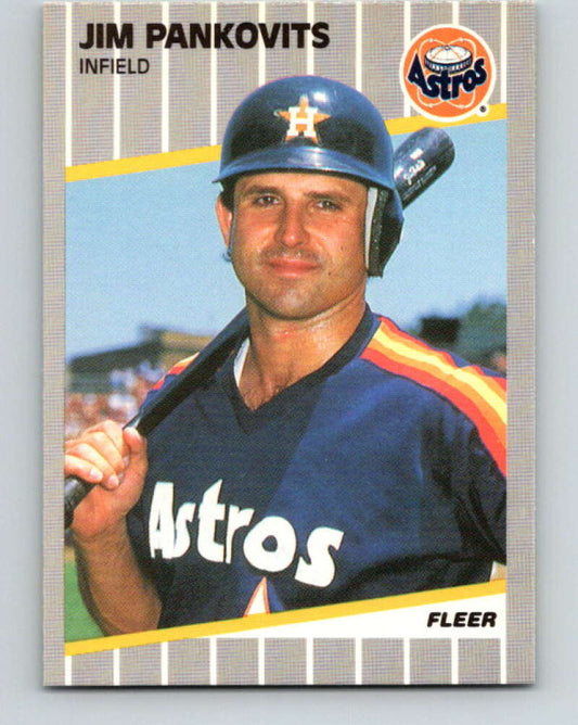 1989 Fleer #363 Jim Pankovits Mint Houston Astros