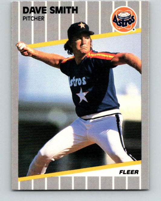 1989 Fleer #369 Dave Smith Mint Houston Astros