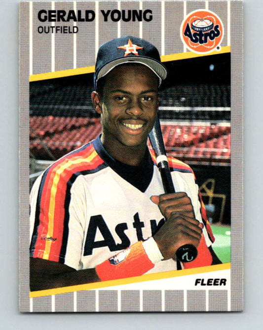 1989 Fleer #370 Gerald Young Mint Houston Astros