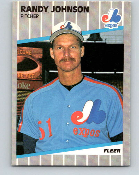 1989 Fleer #381 Randy Johnson Mint RC Rookie Montreal Expos
