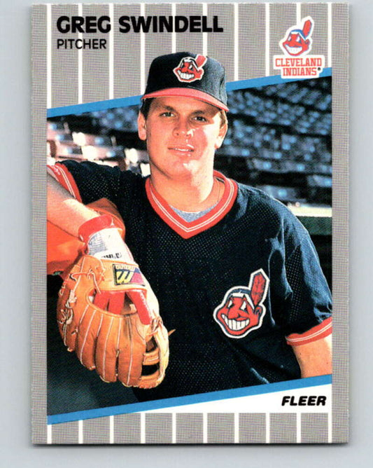 1989 Fleer #413 Greg Swindell Mint Cleveland Indians