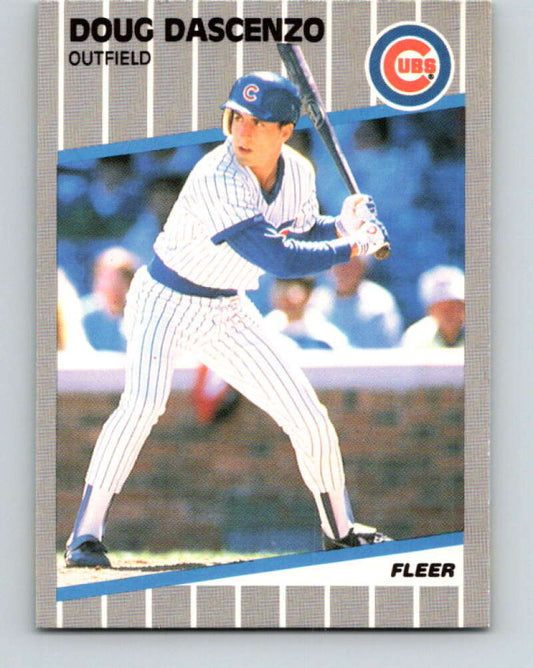 1989 Fleer #420 Doug Dascenzo Mint RC Rookie Chicago Cubs