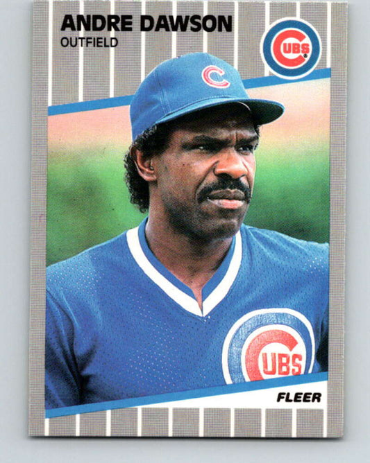 1989 Fleer #422 Andre Dawson Mint Chicago Cubs
