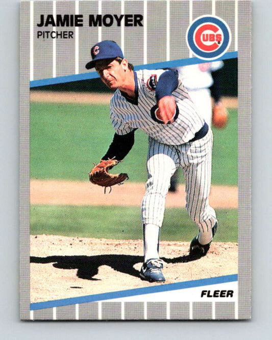 1989 Fleer #432 Jamie Moyer Mint Chicago Cubs