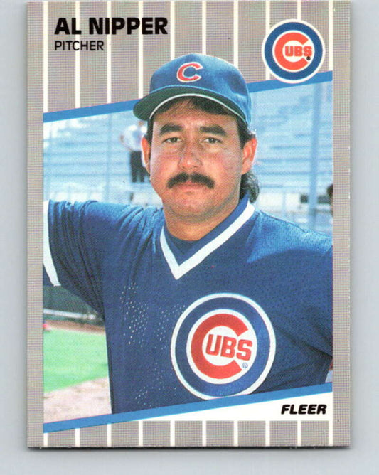 1989 Fleer #433 Al Nipper Mint Chicago Cubs