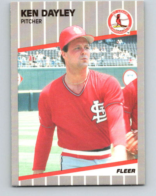 1989 Fleer #448 Ken Dayley Mint St. Louis Cardinals